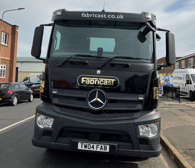 Fabricast's New 26 ton Truck Hits the Road