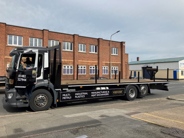 Fabricast's New 26 ton Truck Hits the Road